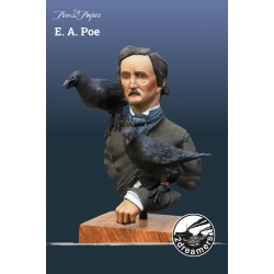 Edgar Allan Poe resin bust