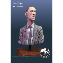 H. P. Lovecraft resin bust
