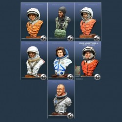 Promo pack of 2 Space Adventurer busts
